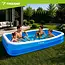 Trizand Opblaasbaar zwembad 305 x 183 x 50 cm met 850 l inhoud en 5 reparatiepleisters voor de tuin