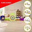 Kruzzel 5-in-1 kindertent met 3 tenten, 2 tunnels, 100 ballen en schietschijf voor binnen en buiten