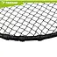 Trizand Roundnet speelset 90 cm met 3 ballen, pomp en draagtas voor tuin, strand en park