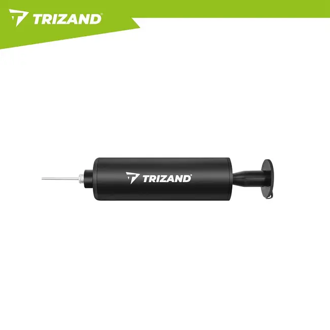 Trizand Roundnet speelset 90 cm met 3 ballen, pomp en draagtas voor tuin, strand en park