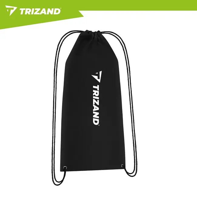 Trizand Roundnet speelset 90 cm met 3 ballen, pomp en draagtas voor tuin, strand en park