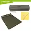 Trizand Zelfopblaasbare tweepersoons kampeermat 186 x 130 cm met transporthoes en reparatieset