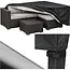 Gardlov Waterdichte beschermhoes voor tuinmeubelen 205 x 160 x 70 cm met UV-bescherming en gespen