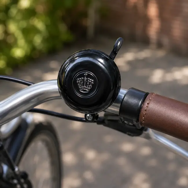 Falkx Stalen Fietsbel 30 mm Zwart voor Elke Fiets