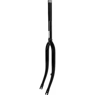Kalloy Transport Voorvork 28 Inch Mat Zwart met 1 Inch Draad en Trommelremnok