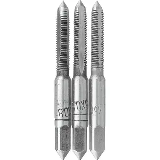GEKO Handtapset M5 x 0,8 mm van HSS staal 3-delige set volgens DIN 352 voor nauwkeurig snijden van binnendraad