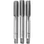 GEKO Handtapset M10 x 1,5 mm van HSS staal 3-delige set volgens DIN 352 voor nauwkeurig snijden van binnendraad