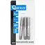 GEKO Handtapset M10 x 1,5 mm van HSS staal 3-delige set volgens DIN 352 voor nauwkeurig snijden van binnendraad
