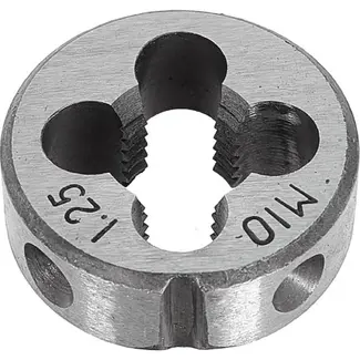 GEKO Snijplaat M10 x 1,25 mm HSS voor het snijden en herstellen van buitendraad volgens DIN 223