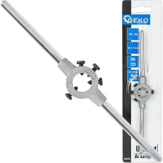 GEKO Snijplaathouder voor tapeind M5 - M6 20 x 7 mm NC6 staal volgens DIN 225