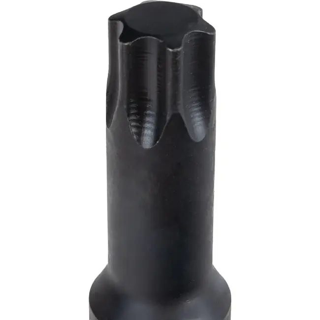 GEKO TORX Slagdoppenset 1/2 Inch 8-delig CR-MO met Maten T30 T40 T45 T50 T55 T60 T70 en T80