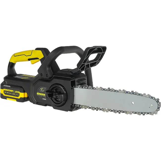 John Gardener Accu kettingzaag 20 V 305 mm met borstelloze motor, 4,0 Ah accu en oplader inbegrepen