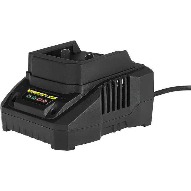 John Gardener Accu bosmaaier 20 V 380 mm met draadkop, 3-tands mes en complete 4,0 Ah accuset voor tuinwerk