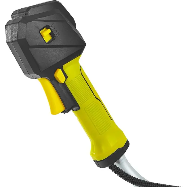 John Gardener Accu bosmaaier 20 V 380 mm met draadkop, 3-tands mes en complete 4,0 Ah accuset voor tuinwerk
