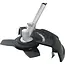 John Gardener Accu bosmaaier 20 V 380 mm met draadkop, 3-tands mes en complete 4,0 Ah accuset voor tuinwerk
