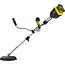 John Gardener Accu bosmaaier 20 V 380 mm met draadkop, 3-tands mes en complete 4,0 Ah accuset voor tuinwerk