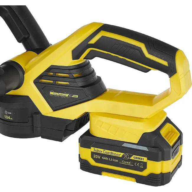 John Gardener Accu Heggenschaar 20 V 450 mm 16 mm Takdikte Inclusief 4,0 Ah Accu en Oplader