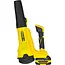 John Gardener Accu Bladblazer 20 V Borstelloos 165 km/u 4,0 Ah Inclusief Accu, Oplader en 2 Blaasmonden