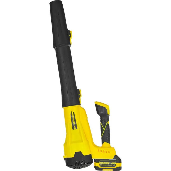 John Gardener Accu Bladblazer 20 V Borstelloos 165 km/u 4,0 Ah Inclusief Accu, Oplader en 2 Blaasmonden
