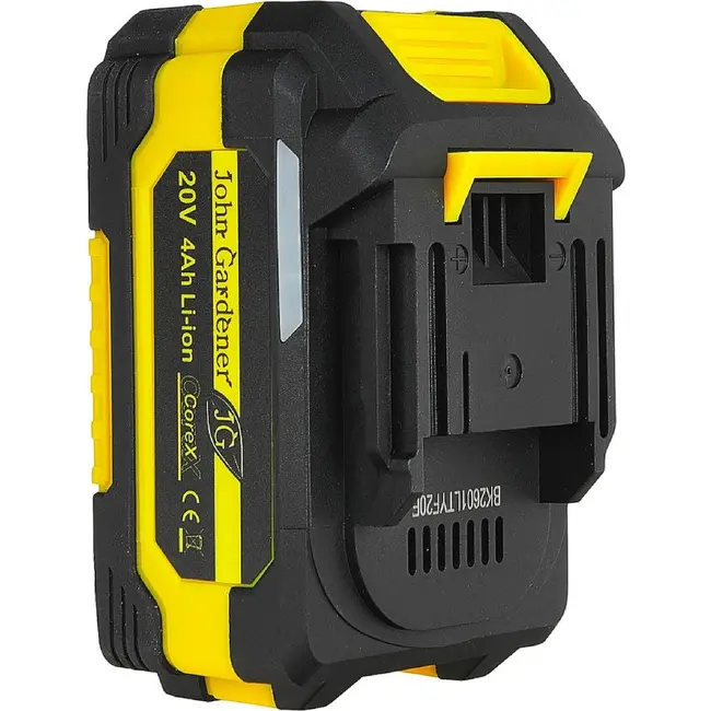 John Gardener Accu Bladblazer 20 V Borstelloos 165 km/u 4,0 Ah Inclusief Accu, Oplader en 2 Blaasmonden