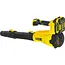 John Gardener Accu Bladblazer 20 V Borstelloos 165 km/u 4,0 Ah Inclusief Accu, Oplader en 2 Blaasmonden