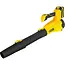 John Gardener Accu Bladblazer 20 V Borstelloos 165 km/u 4,0 Ah Inclusief Accu, Oplader en 2 Blaasmonden