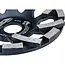 Tvardy Diamant Komschijf Type L 125 mm met 22,23 mm Asgat voor Beton, Cementdekvloeren en Baksteen