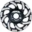 Tvardy Diamant Komschijf Type L 125 mm met 22,23 mm Asgat voor Beton, Cementdekvloeren en Baksteen