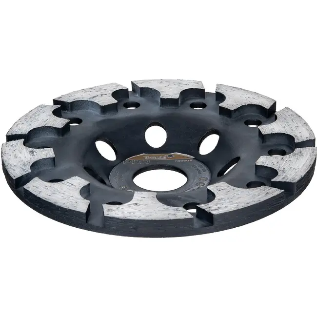 Tvardy Diamant Komschijf Type T 125 mm met 22,23 mm Asgat voor Beton, Cementdekvloeren en Baksteen