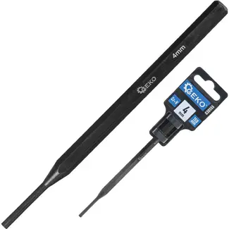 GEKO CrV doorslag 4 mm x 150 mm voor pennen en borgpennen