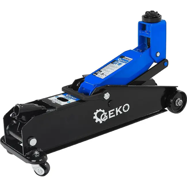 GEKO Hydraulische garagekrik 3 ton voor SUV en 4x4 met hefbereik 192-530 mm