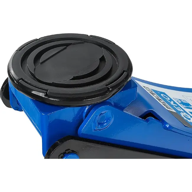 GEKO Lage hydraulische garagekrik 3 ton met dubbele pomp en hefbereik van 85-430 mm