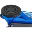 GEKO Lage hydraulische garagekrik 3 ton met dubbele pomp, voetpedaal en hefbereik van 75-505 mm