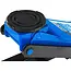 GEKO Lage hydraulische garagekrik 3 ton met dubbele pomp, voetpedaal en hefbereik van 75-505 mm