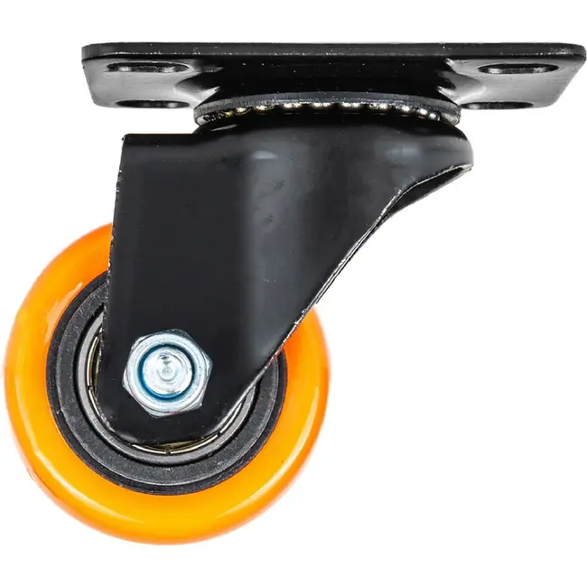 GEKO Zwenkwielen 40 mm set van 4 met 2 remmen en 160 kg draagvermogen voor meubels
