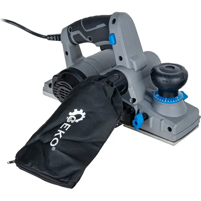 GEKO Elektrische schaaf 750 W met 82 mm schaafbreedte, 3 mm schaafdiepte en sponningdiepte tot 18 mm