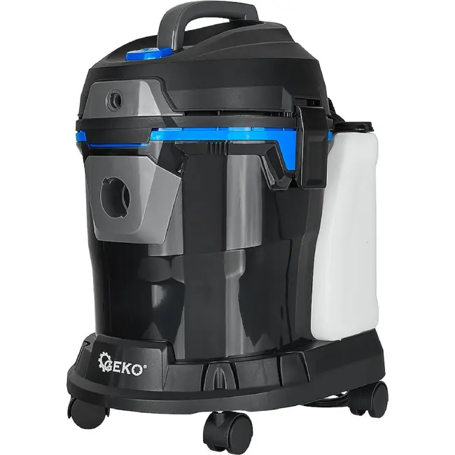 GEKO 4-in-1 Wasstofzuiger 1400 W 15 Liter met Extractiereiniging 4 Liter Detergenttank en Accessoires