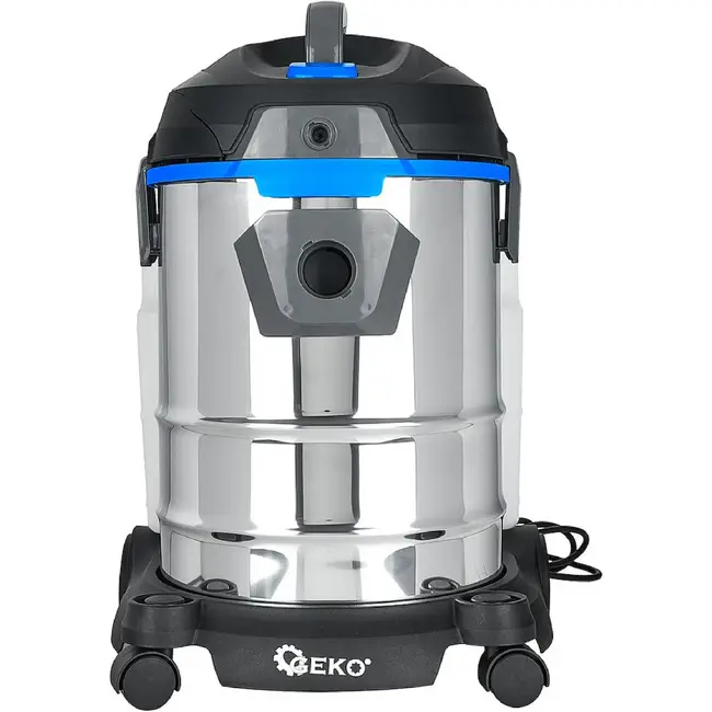 GEKO 4-in-1 wasstofzuiger 1400 W met 20 l RVS tank, 4 l reinigingsmiddeltank en bekledingsreiniger