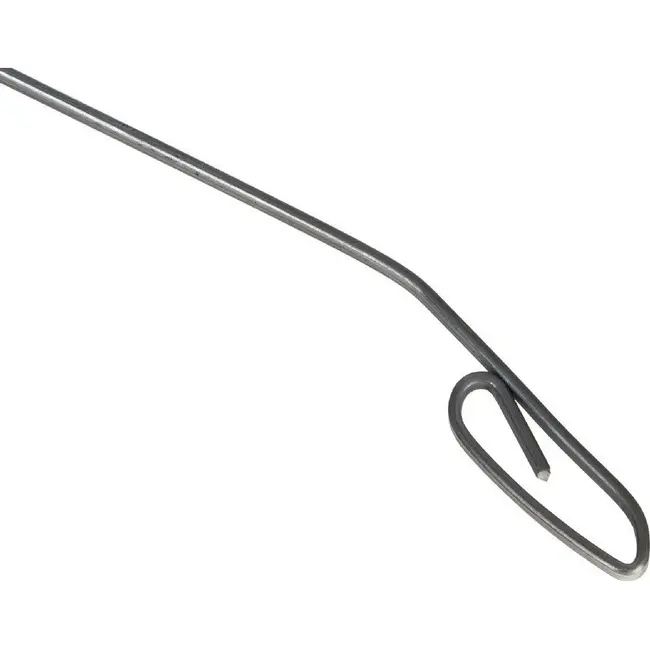 GEKO 15 m kabeltrekker van veerstaal met metalen geleidelus en ergonomische kunststof behuizing