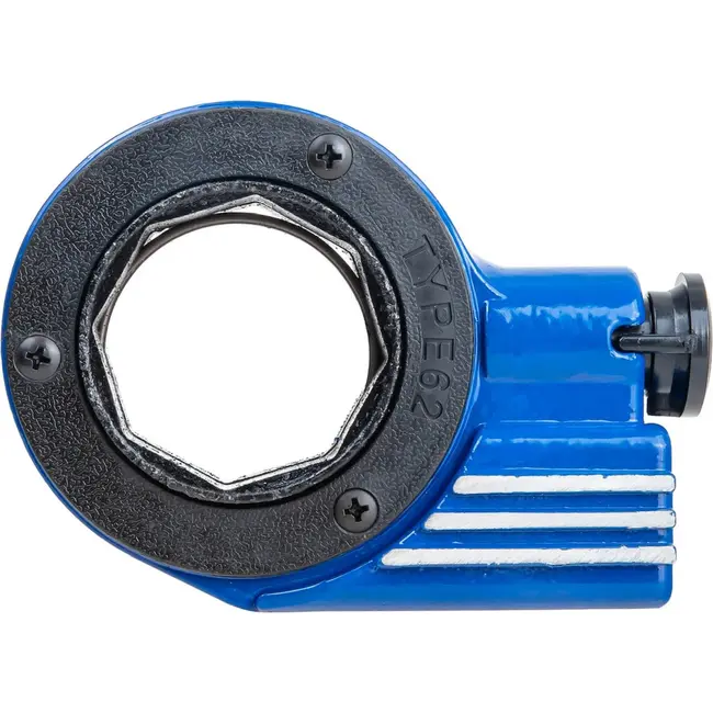 GEKO Handmatige pijpdraadsnijset met ratel, 4 draadsnijkoppen van 3/8 tot 1 inch en transportkoffer