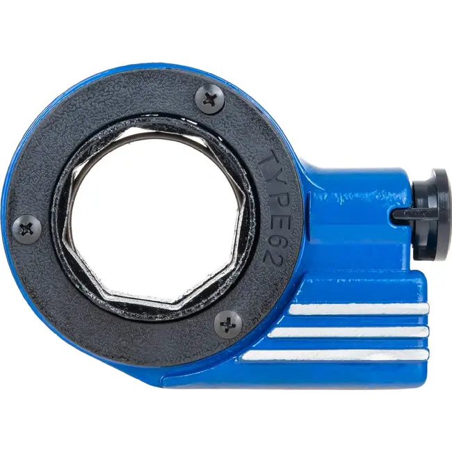 GEKO Handmatige pijpdraadsnijset met ratel, 6 draadsnijkoppen van 1/4 tot 5/4 inch en transportkoffer