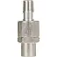 Tvardy Heavy Duty éénhandige vetspuit 500 ml met 40 MPa en zelfvergrendelende 3-klauwskoppeling