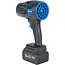 GEKO Draadloze accu bladblazer 21 V 550 W met 2 x 4,0 Ah Li-Ion accu en lader