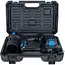 GEKO Draadloze accu bladblazer 21 V 550 W met 2 x 4,0 Ah Li-Ion accu en lader