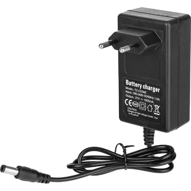 GEKO Draadloze accu bladblazer 21 V 550 W met 2 x 4,0 Ah Li-Ion accu en lader