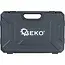 GEKO Draadloze accu bladblazer 21 V 550 W met 2 x 4,0 Ah Li-Ion accu en lader