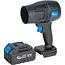 GEKO Draadloze accu bladblazer 21 V 550 W met 2 x 4,0 Ah Li-Ion accu en lader