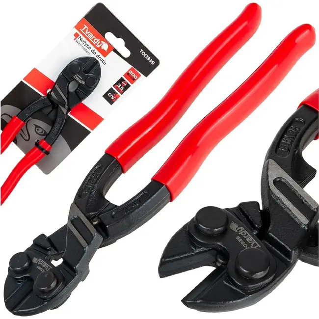 Tvardy Draadschaar 200 mm voor draad en kabels met ergonomische handgrepen