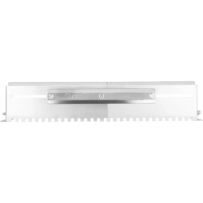 GEKO Verstelbare lijmverdeler voor tegellijm 345-585 mm met 10 x 10 mm vertanding van RVS