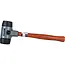 Tvardy Straatmakershamer 60 mm met zachte slagvlakken, houten steel en kopgewicht van 1 kg